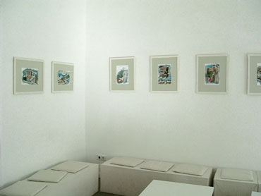 Ansicht der Ausstellung Eindrücke aus Kreta, 2007